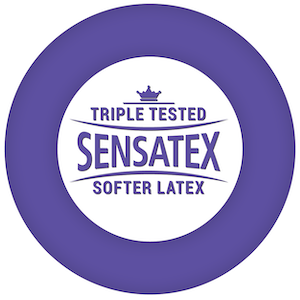 Softer latex condoms