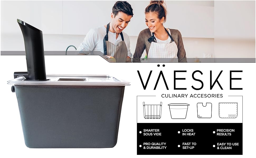 sous vide container with lid and rack sleeve kit accessories neoprene rack 12 qt polycarbonate