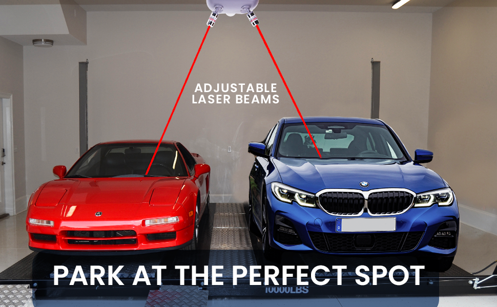 Dual Laser Motion Activated Parking Assistant Zento Deals Park Right