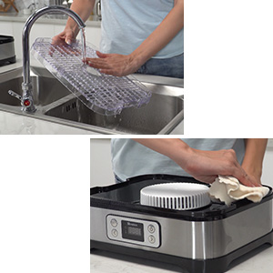 Dörrautomat Dehydrator Gemüsetrockner Dörrgerät mit Temperaturregler für Lebensmittel Fleisch Frucht