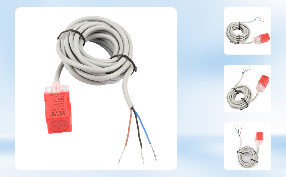Sensore Di Prossimità Induttivo PL-05N NPN - Normalmente Chiuso, Distanza 5mm, Per DC12-24V/AC110-220V