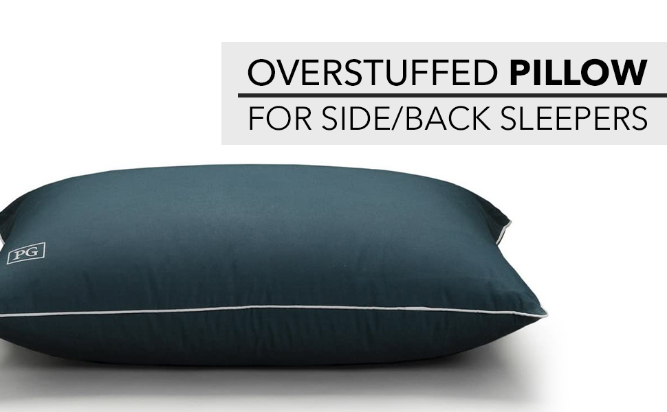 Pillow Guy Down Alternative Side & Back Sleeper Overstuffed