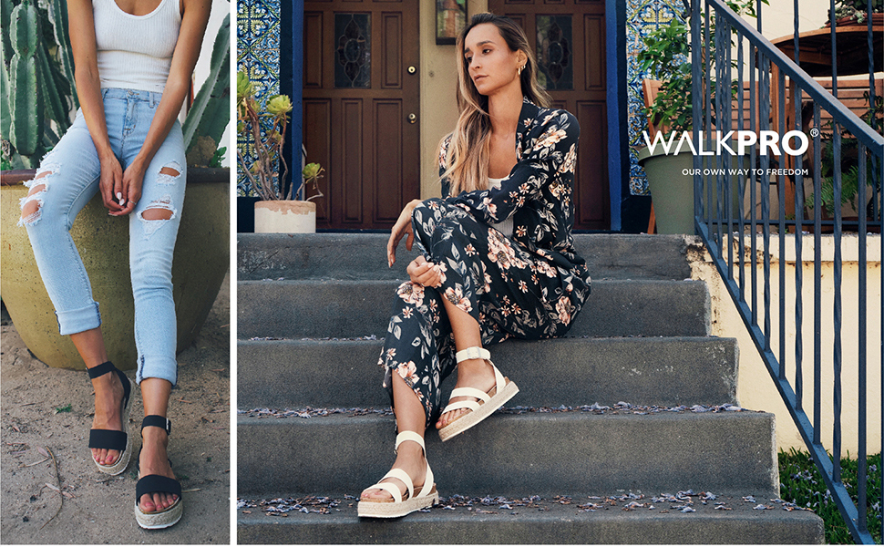 Sandals Women for women Womens for womens Platform size wedge sandles black Summer Espadrilles 