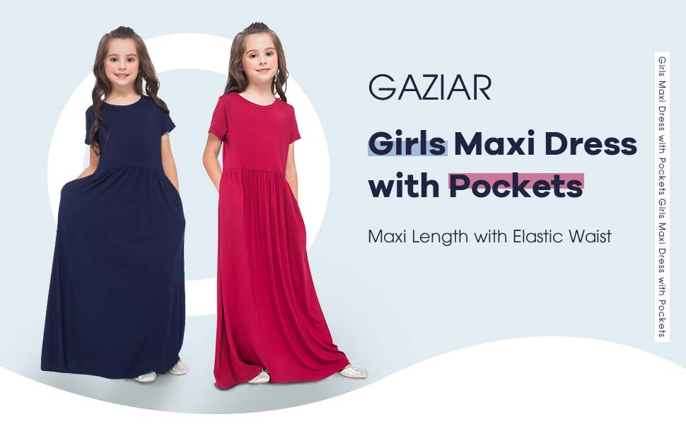 amazon girls maxi dress
