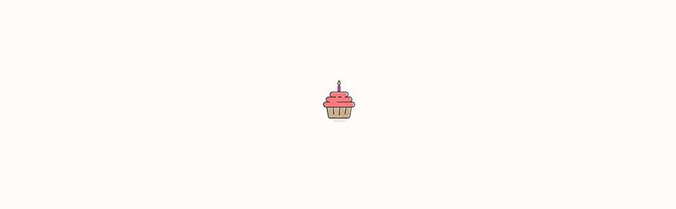 birthday, cupcake, 