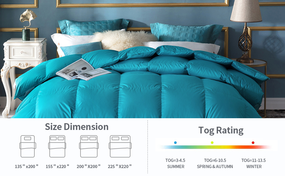 Duck Feather Duvet Down Duvet 10.5tog feather duvet All Season Duvet