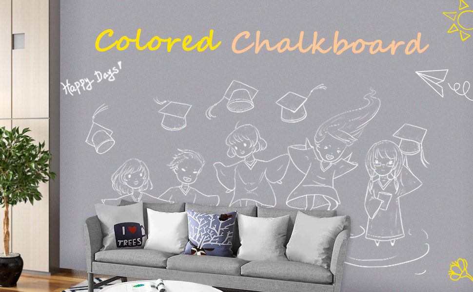 MAKUANG Chalkboard Paper for Wall, 36 x 24 Self