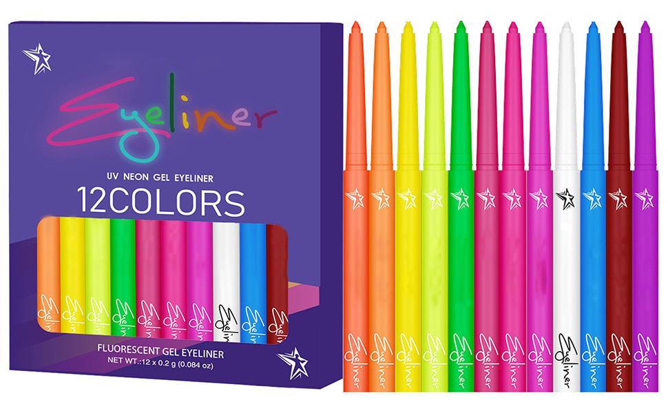 Colorful Eye Liner Set