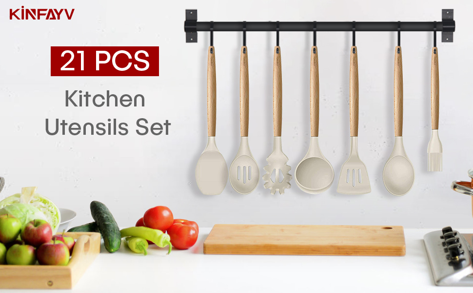 cooking utensils set kitchen utensils set silicone cooking utensils kitchen utensils