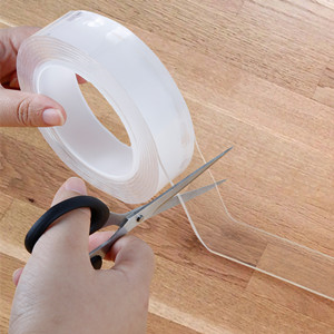 Reusable Transparent Double Sided Tape Can Be Washed Acrylic Fixing Tape Nano Tape No Track Magic Car Double Sided Tape Red Red Thick 1mmx Wide 1cmx Long 3m Office School Supplies Tape Adhesives Reusable Transparent Double Sided Tape Can Be Washed Acrylic Fixing Tape Nano Tape No Track Magic Car Double Sided Tape Red Red Thick 1mmx Wide 1cmx Long 3m Office School Supplies Tape Adhesives