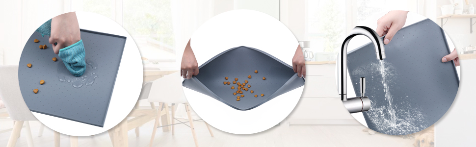 dog food mat