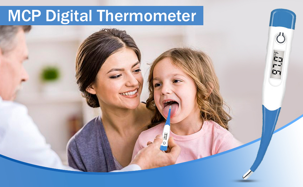 MCP Fast Reading Flexible LCD Digital Oral Thermometer Amazon.in