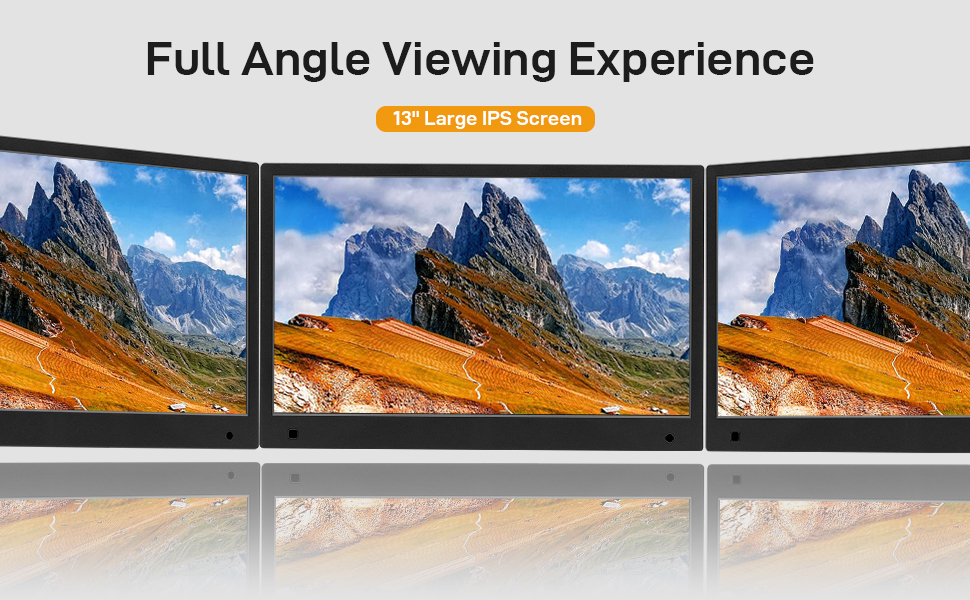 Buy Jimwey Digital Electronic Photo Frame, 13.3 Inch Digital Picture