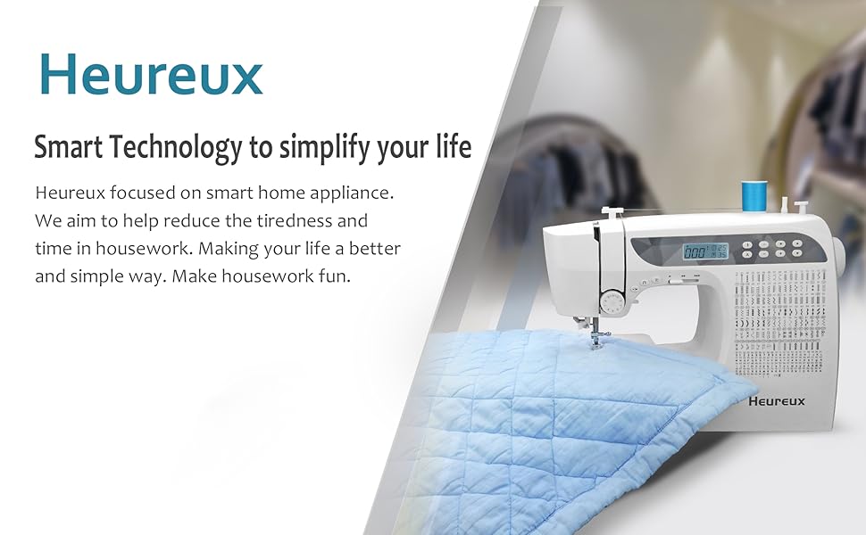Heureux Sewing Machine Computerized and Quilting Z8, 215