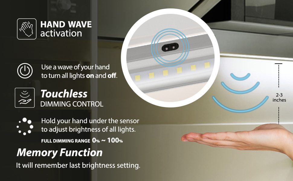 eshine under cabinet led lighting kitchen garage book closet rv boat cabinet sink laundry desk 