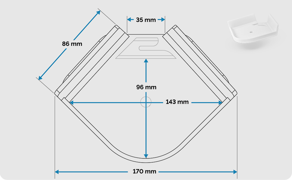 Universal Tilted Camera Mount(white) B084RFHLR5