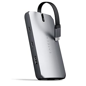 Προσαρμογέας πολλαπλών θυρών Satechi USB-C για εν κινήσει