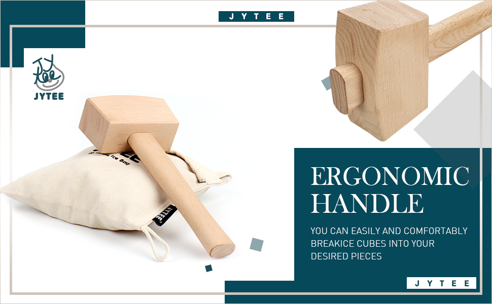 Lewis Bag Ice Mallet Crusher Use It as a Crushing Wooden