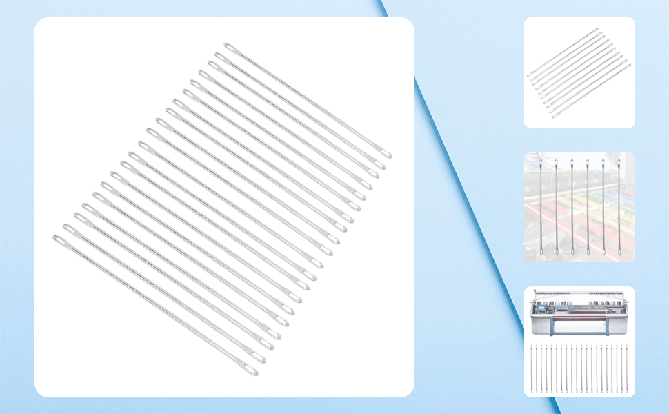 Amazon.com: Double Eyed Transfer Needle, 20 Pcs Double Eye