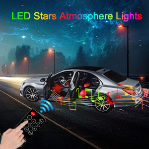 led stars atmosphere lights