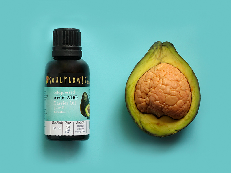Buy Soulflower Avocado Hair Oil for Hair Growth, Moisturizing Skin