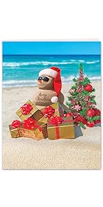 snowman beach vacation sunshine relax