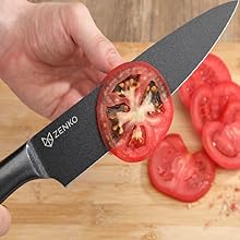 ZENKO Fusion Kitchen Knives Ceramic Coating