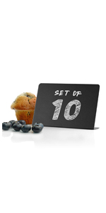 Mini Chalkboard Signs for Food