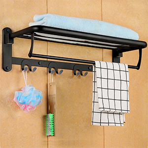 bathroom towel rack