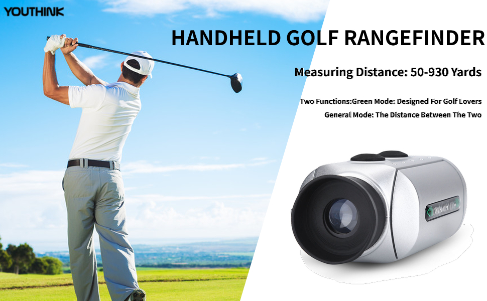 Golf Rangefinder Handheld Range Finder Hunting Distance