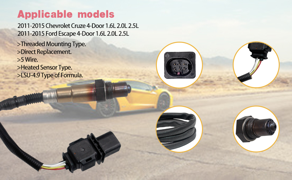 LSU4.9, 17025, LSU 4.9, 17025  oxygen sensor