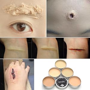 wound makeup wax