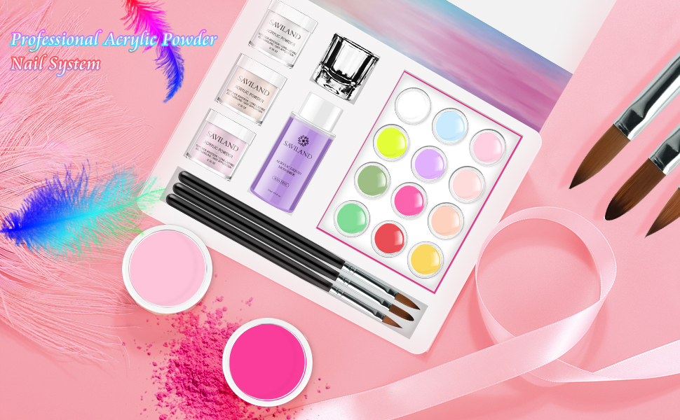 acrylic powder colors