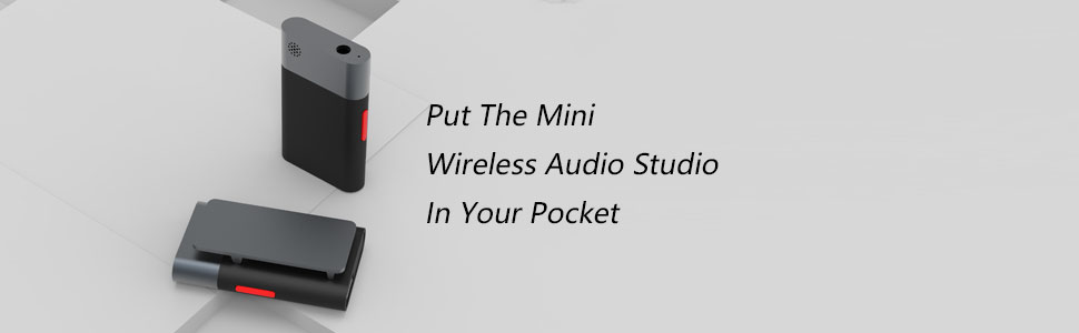 AudioWow Put the mini wireless audio studio in your pocket