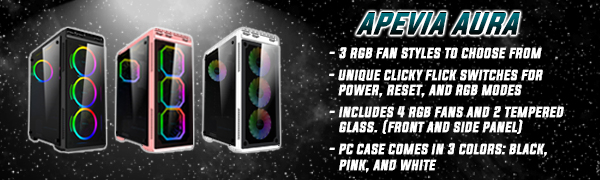 Apevia Aura showcase