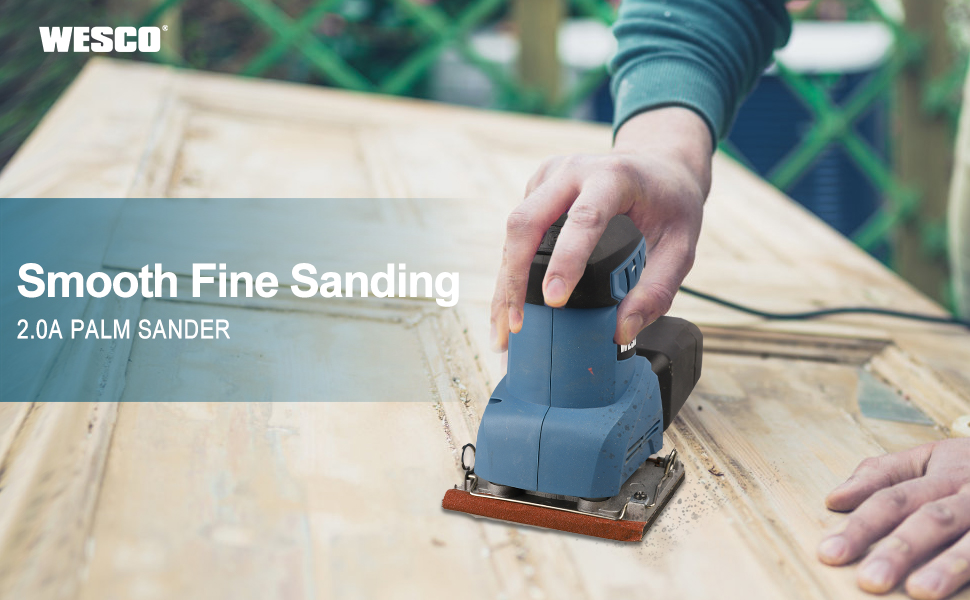 Palm Sander Tool,WESCO Amp 1/4 Sheet Palm Sanders For Woodworking