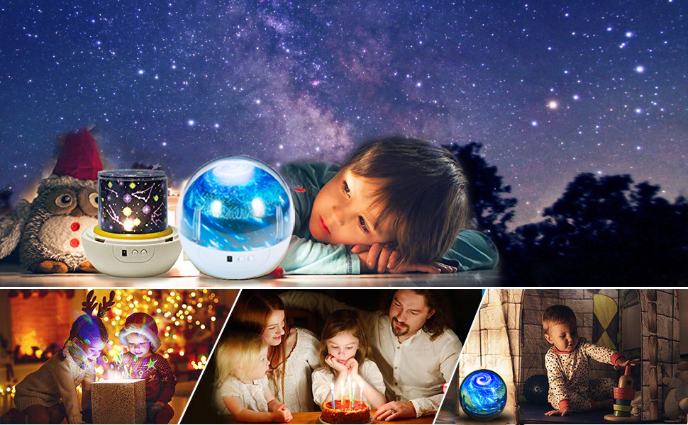 Amazon.co.jp: ｢ リモコン式｣スタープロジェクターライト 星空