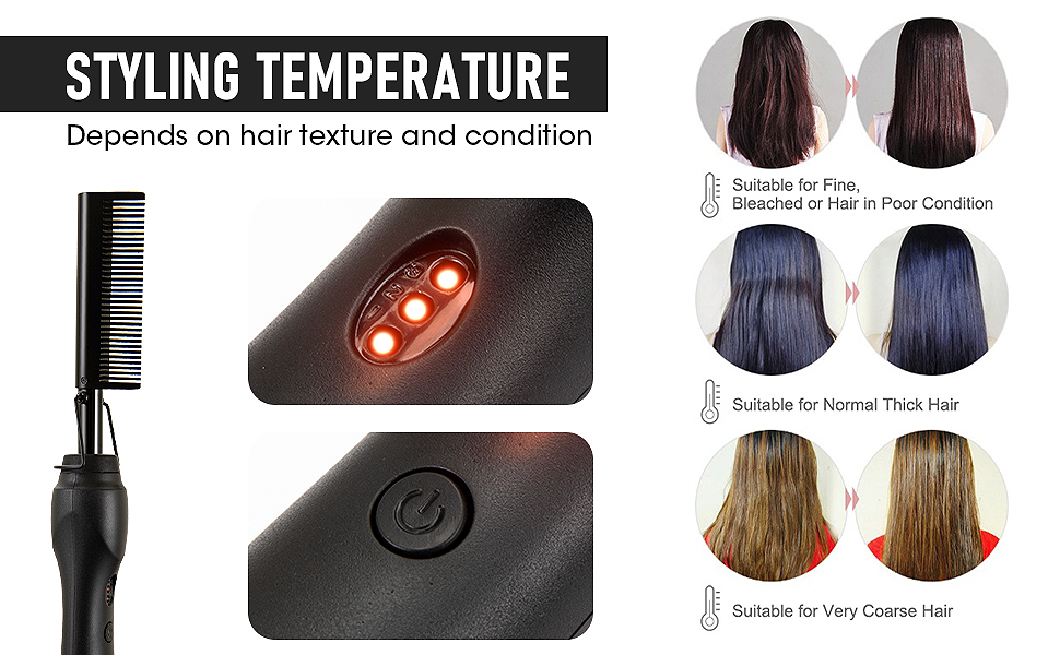 hot comb for hair