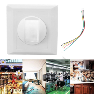 Item Type: Infrared Motion Sensor  Material: ABS  Gross Weight: 78g / 2.8oz  Working Voltage: DC9V-1