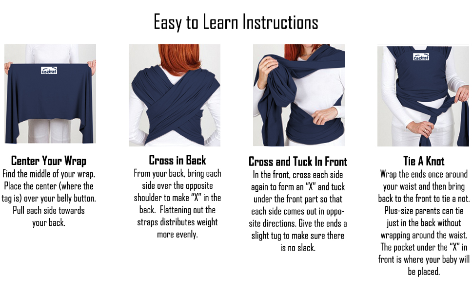 baby wrap directions
