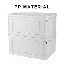 Adkwse Aufbewahrungsbox Mit Deckel, 2er-Set Faltbarer