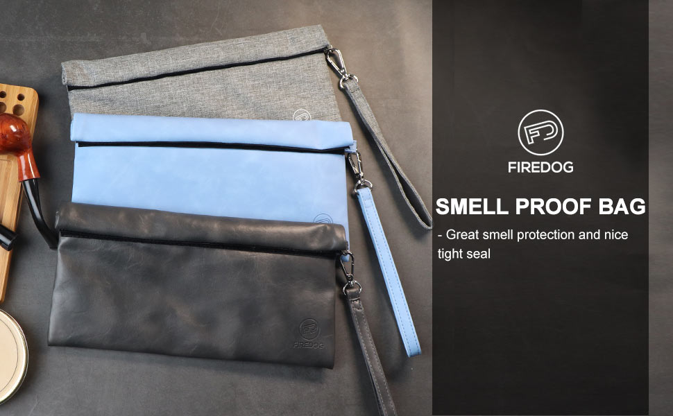 FIREDOG Smell Proof Bag, Odorless Bags Carbon Lined Stash