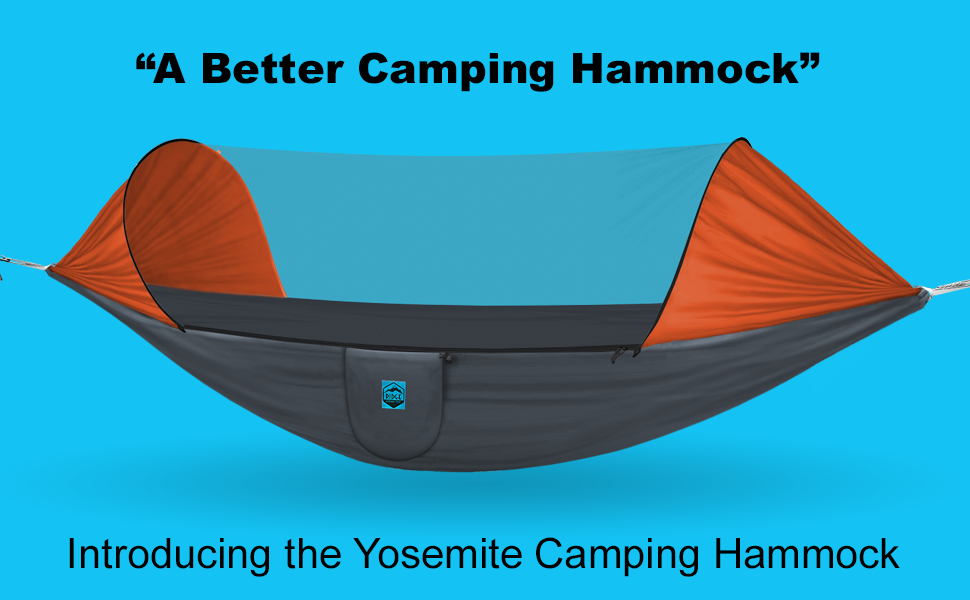 Camping Hammock with Mosquito Net Ripstop Nylon