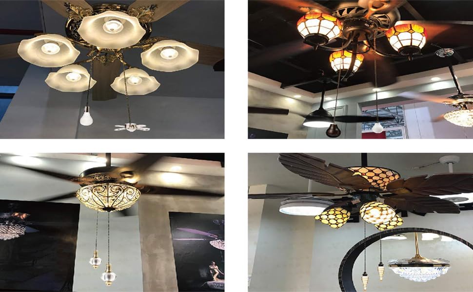 Penck Decorative Ceiling Light Fan Pull Chains Ornament 12 inches