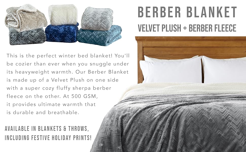 Home Fashion Designs Premium Reversible Sherpa and Fleece