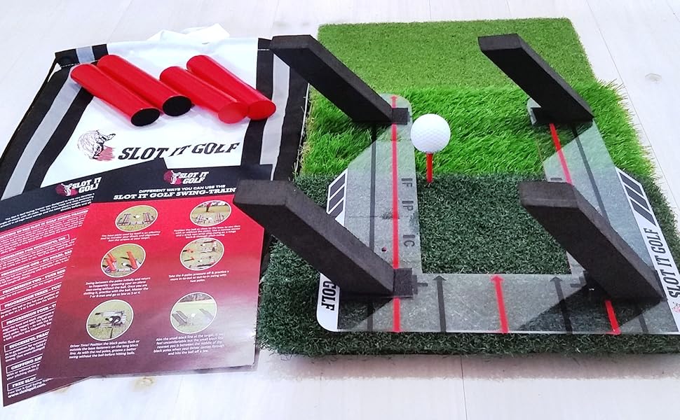 Slot It Golf Swing Training Aid Complete Package