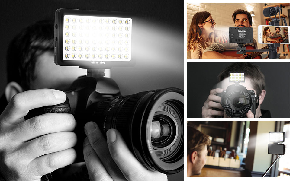 phone light for photography smartphone video kit with mic tripod iphone X XR 12 11 8 8 plus 7 light 