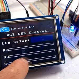 Amazon.com: ILI9341 3.2 inch TFT LCD Display 320x240 Resistive Touch ...