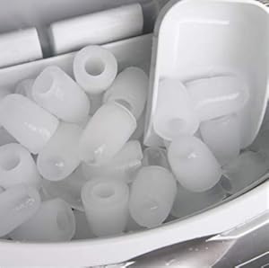 WOLTU Macchine Per Cubetti Di Ghiaccio 12KG Himimi. Macchina Ghiaccio 180W 2 Misure 15 d