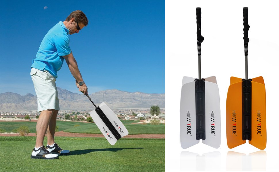 HOW TRUE Golf Power Resistance Trainer Golf Swing Trainer